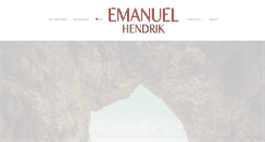 Desktop Screenshot of emanuelhendrik.com
